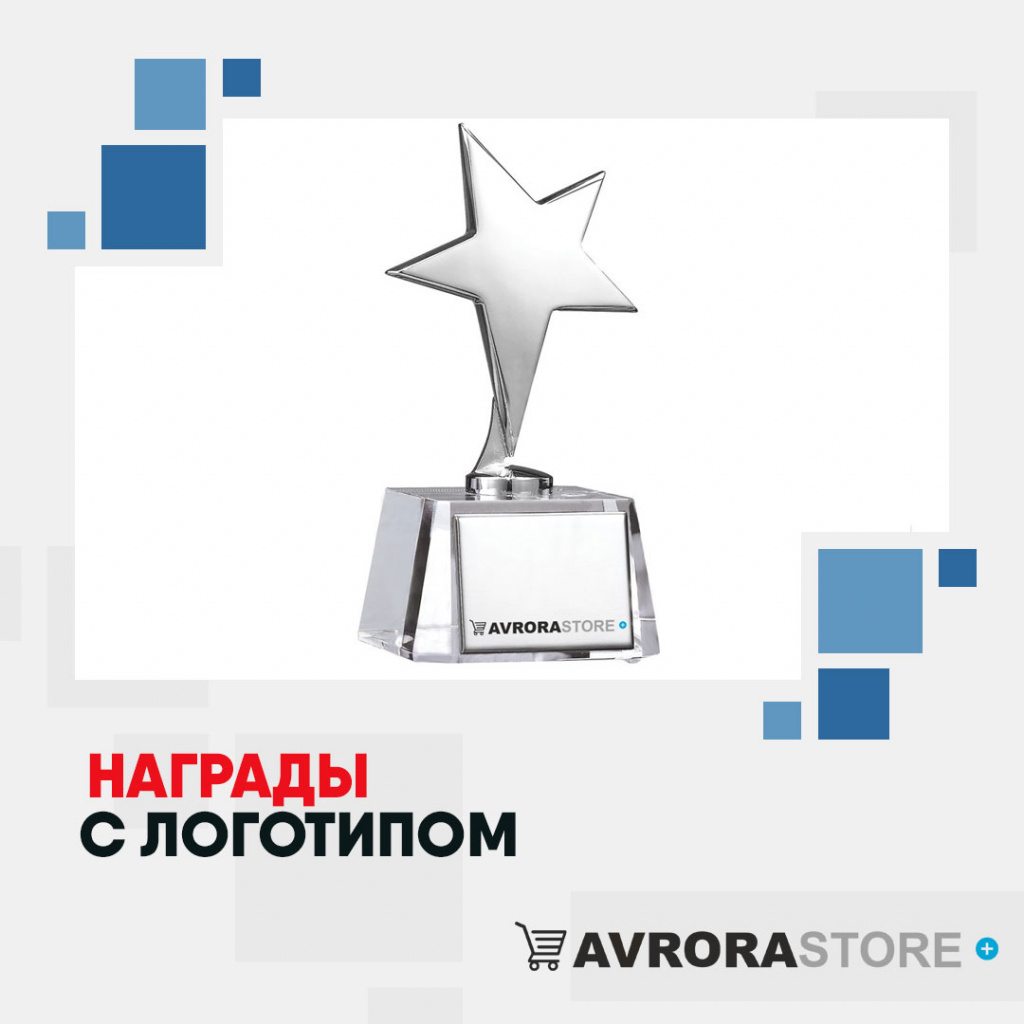 Корпоративные награды с логотипом в Самаре купить на заказ в кибермаркете AvroraSTORE