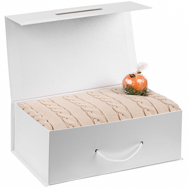 Коробка New Year Case, белая с логотипом в Самаре заказать по выгодной цене в кибермаркете AvroraStore