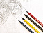 Вечный карандаш Construction Endless, красный с логотипом в Самаре заказать по выгодной цене в кибермаркете AvroraStore