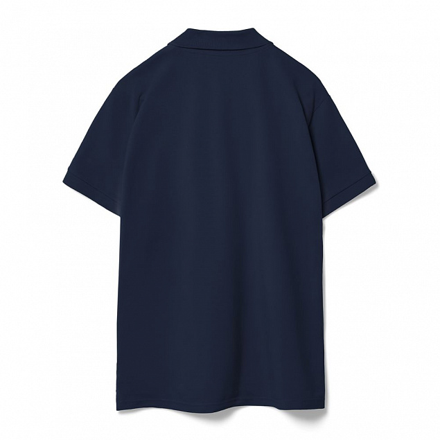 Рубашка поло мужская Virma Premium, темно-синяя с логотипом в Самаре заказать по выгодной цене в кибермаркете AvroraStore
