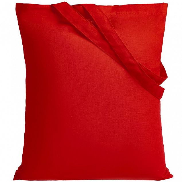 Холщовая сумка Neat 140, красная с логотипом в Самаре заказать по выгодной цене в кибермаркете AvroraStore