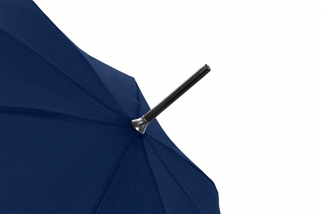 Зонт-трость Glasgow, темно-синий с логотипом в Самаре заказать по выгодной цене в кибермаркете AvroraStore