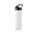 Спортивная бутылка для воды с трубочкой, 500 мл, серебряный с логотипом в Самаре заказать по выгодной цене в кибермаркете AvroraStore