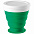 Складной стакан Astrada, зеленое яблоко с логотипом в Самаре заказать по выгодной цене в кибермаркете AvroraStore