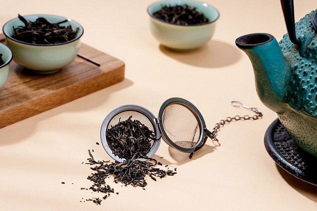 Чай улун «Черная смородина» с логотипом в Самаре заказать по выгодной цене в кибермаркете AvroraStore