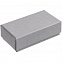 Коробка для флешки Minne, серая с логотипом в Самаре заказать по выгодной цене в кибермаркете AvroraStore