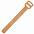 Пуллер кожаный Molim, S, коричневый с логотипом в Самаре заказать по выгодной цене в кибермаркете AvroraStore