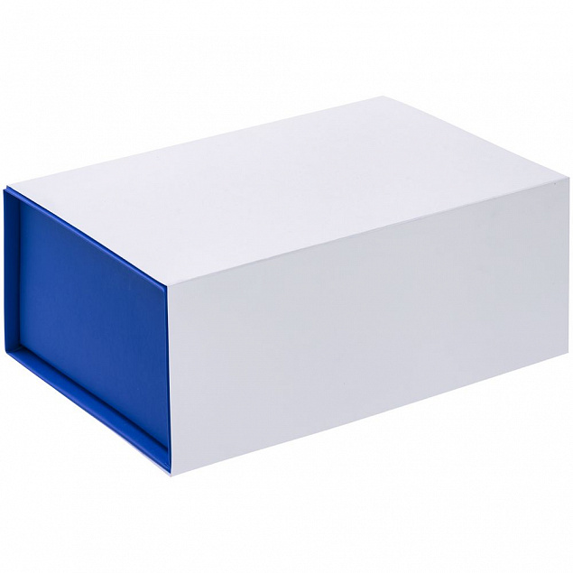 Коробка LumiBox, синяя с логотипом в Самаре заказать по выгодной цене в кибермаркете AvroraStore