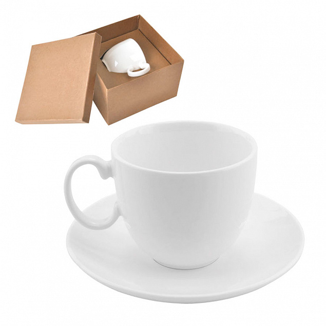 Чайная пара  "Романтика" в подарочной упаковке с логотипом в Самаре заказать по выгодной цене в кибермаркете AvroraStore