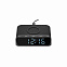 Настольные часы с беспроводной зарядкой 15W Rigel, черные с логотипом в Самаре заказать по выгодной цене в кибермаркете AvroraStore