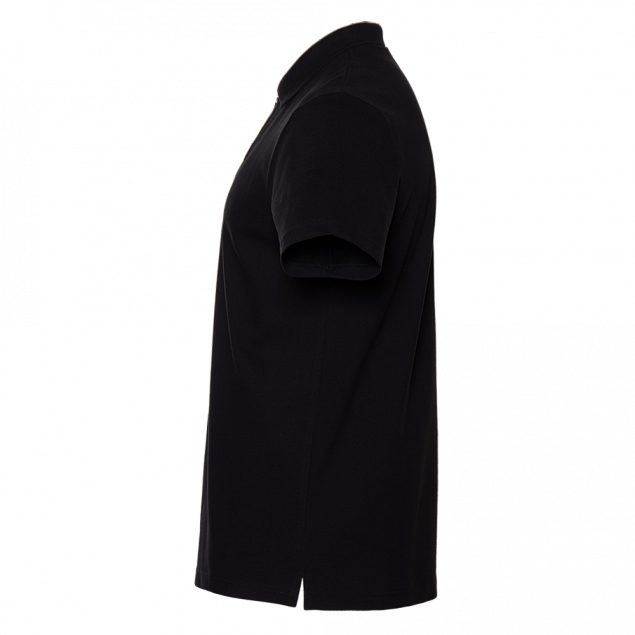Рубашка поло Рубашка унисекс 04B Чёрный с логотипом в Самаре заказать по выгодной цене в кибермаркете AvroraStore