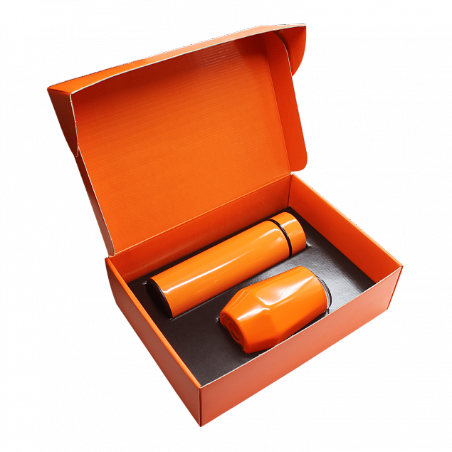 Набор Hot Box E B orange (оранжевый) с логотипом в Самаре заказать по выгодной цене в кибермаркете AvroraStore