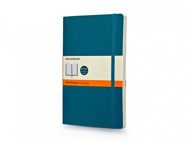 Записная книжка Classic Soft, Large (в линейку) с логотипом в Самаре заказать по выгодной цене в кибермаркете AvroraStore