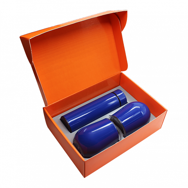 Набор Hot Box C2 G, синий с логотипом в Самаре заказать по выгодной цене в кибермаркете AvroraStore