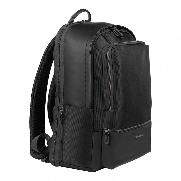 Рюкзак Heathrow Black с логотипом в Самаре заказать по выгодной цене в кибермаркете AvroraStore