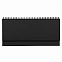 Недатированный планинг Dallas 298х140 мм, черный с логотипом в Самаре заказать по выгодной цене в кибермаркете AvroraStore