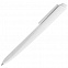 Ручка шариковая Pigra P02 Mat, белая с логотипом в Самаре заказать по выгодной цене в кибермаркете AvroraStore