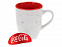 Кружка Пинт, белый/красный с логотипом в Самаре заказать по выгодной цене в кибермаркете AvroraStore