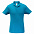 Рубашка поло ID.001 бирюзовая с логотипом в Самаре заказать по выгодной цене в кибермаркете AvroraStore