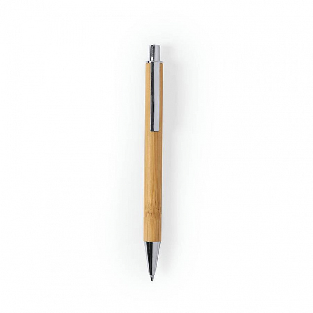 Ручка шариковая,REYCAN, бамбук, металл с логотипом в Самаре заказать по выгодной цене в кибермаркете AvroraStore