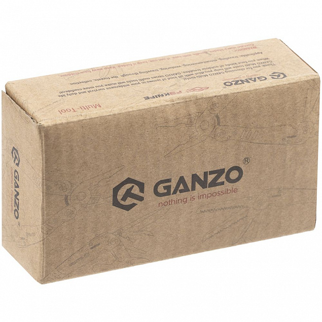 Мультитул Ganzo G104, серебристый с логотипом в Самаре заказать по выгодной цене в кибермаркете AvroraStore