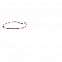 Цепочка для флешки Designer Красный с логотипом в Самаре заказать по выгодной цене в кибермаркете AvroraStore