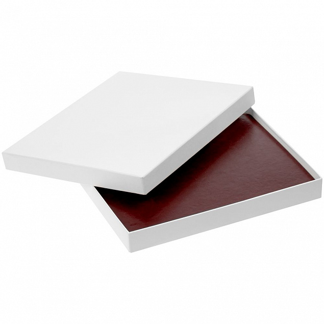 Коробка Overlap, белая с логотипом в Самаре заказать по выгодной цене в кибермаркете AvroraStore