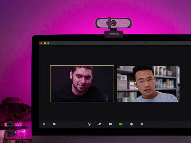Веб-камера Rombica CameraFHD X1 с логотипом в Самаре заказать по выгодной цене в кибермаркете AvroraStore