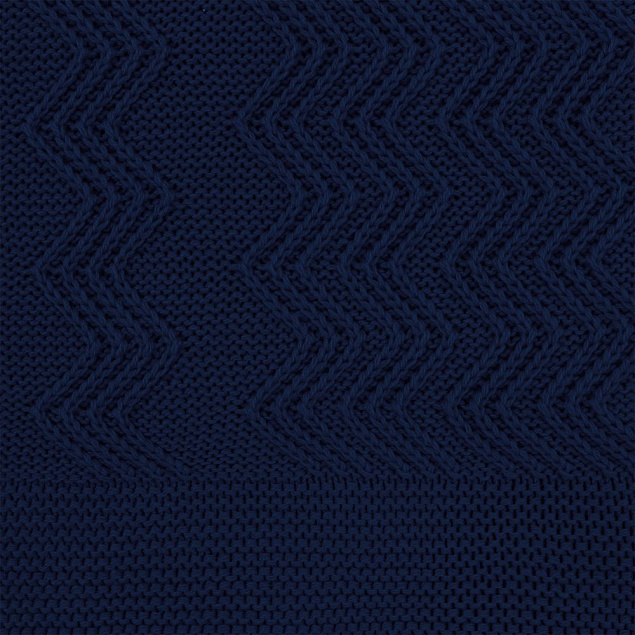 Плед Marea, темно-синий (сапфир) с логотипом в Самаре заказать по выгодной цене в кибермаркете AvroraStore