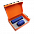 Набор Hot Box E (софт-тач) G, голубой с логотипом в Самаре заказать по выгодной цене в кибермаркете AvroraStore