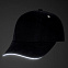 Бейсболка Hard Work Black со светоотражающим элементом с логотипом в Самаре заказать по выгодной цене в кибермаркете AvroraStore
