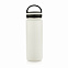 Герметичная вакуумная бутылка с широким горлышком, белая с логотипом в Самаре заказать по выгодной цене в кибермаркете AvroraStore