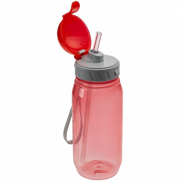 Бутылка для воды Aquarius, красная с логотипом в Самаре заказать по выгодной цене в кибермаркете AvroraStore
