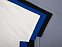 Футболка унисекс T2, синяя с логотипом в Самаре заказать по выгодной цене в кибермаркете AvroraStore