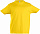 Футболка детская Imperial Kids 190, желтая с логотипом в Самаре заказать по выгодной цене в кибермаркете AvroraStore