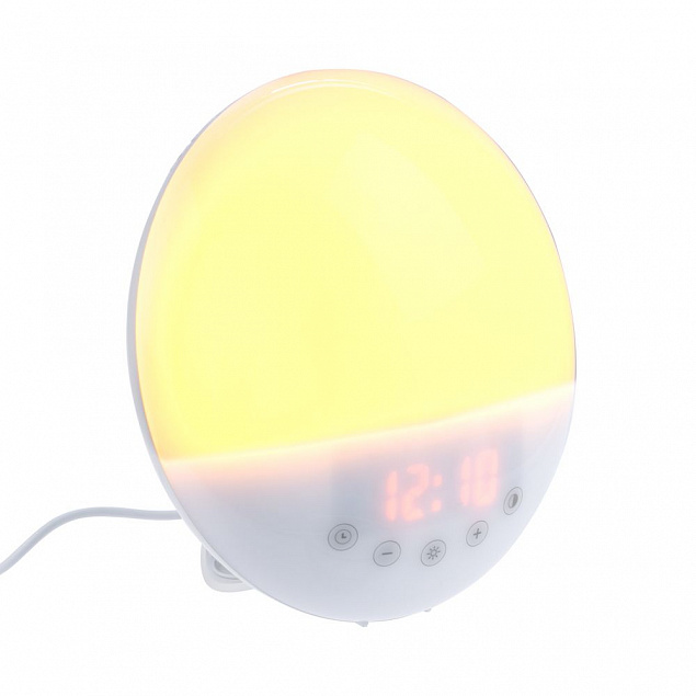 Мультимедийная станция с имитацией солнечного света dreamTime, ver.2, белая с логотипом в Самаре заказать по выгодной цене в кибермаркете AvroraStore