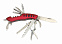 Карманный нож BIG R., 11 предметов, красный, серебристый с логотипом в Самаре заказать по выгодной цене в кибермаркете AvroraStore