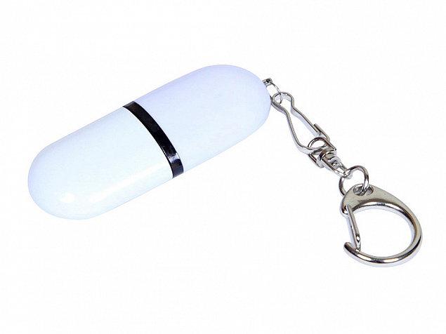 USB 2.0- флешка промо на 16 Гб каплевидной формы с логотипом в Самаре заказать по выгодной цене в кибермаркете AvroraStore