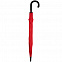 Зонт-трость Undercolor с цветными спицами, красный с логотипом в Самаре заказать по выгодной цене в кибермаркете AvroraStore