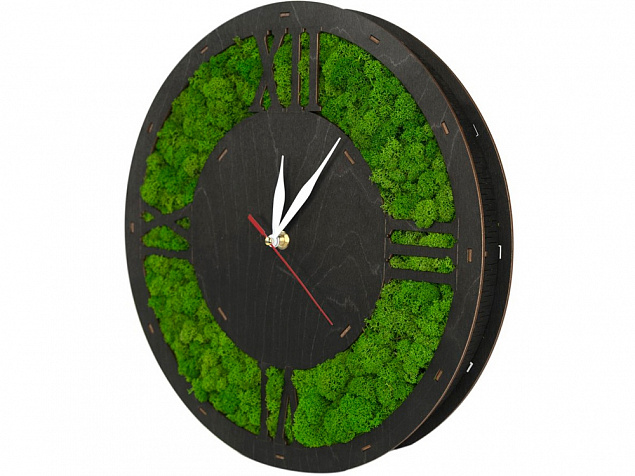Настенные часы со мхом Римские с логотипом в Самаре заказать по выгодной цене в кибермаркете AvroraStore