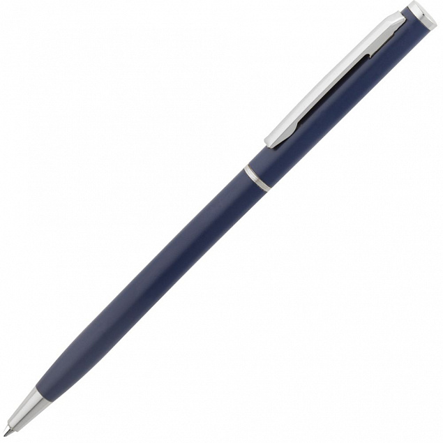 Ежедневник Magnet Shall с ручкой, синий с логотипом в Самаре заказать по выгодной цене в кибермаркете AvroraStore