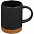 Кружка Corky, черная с логотипом в Самаре заказать по выгодной цене в кибермаркете AvroraStore