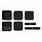 Ланчбокс MB Square, черный с логотипом в Самаре заказать по выгодной цене в кибермаркете AvroraStore