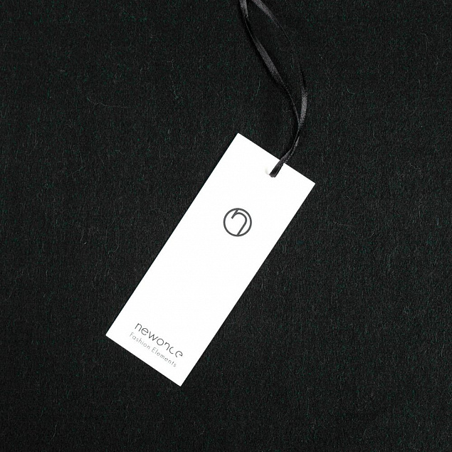 Шарф Noble, черный с логотипом в Самаре заказать по выгодной цене в кибермаркете AvroraStore