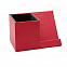 Настольный органайзер Elegans c беспроводной зарядкой - Красный PP с логотипом в Самаре заказать по выгодной цене в кибермаркете AvroraStore