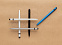 Металлическая ручка-стилус Slim, серый с логотипом в Самаре заказать по выгодной цене в кибермаркете AvroraStore