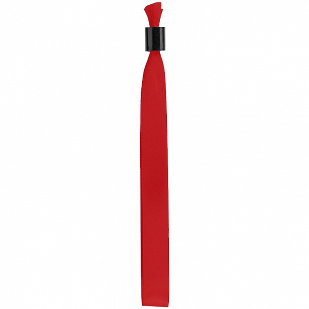 Несъемный браслет Seccur, красный с логотипом в Самаре заказать по выгодной цене в кибермаркете AvroraStore