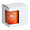Коробка для кружки с окошком, белая с логотипом в Самаре заказать по выгодной цене в кибермаркете AvroraStore