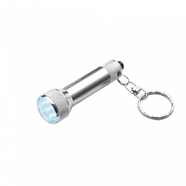 Брелок-фонарик Tress - Серебро DD с логотипом в Самаре заказать по выгодной цене в кибермаркете AvroraStore