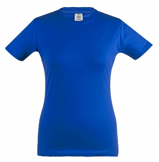 Футболка женская Unit Stretch 190 ярко-синяя с логотипом в Самаре заказать по выгодной цене в кибермаркете AvroraStore